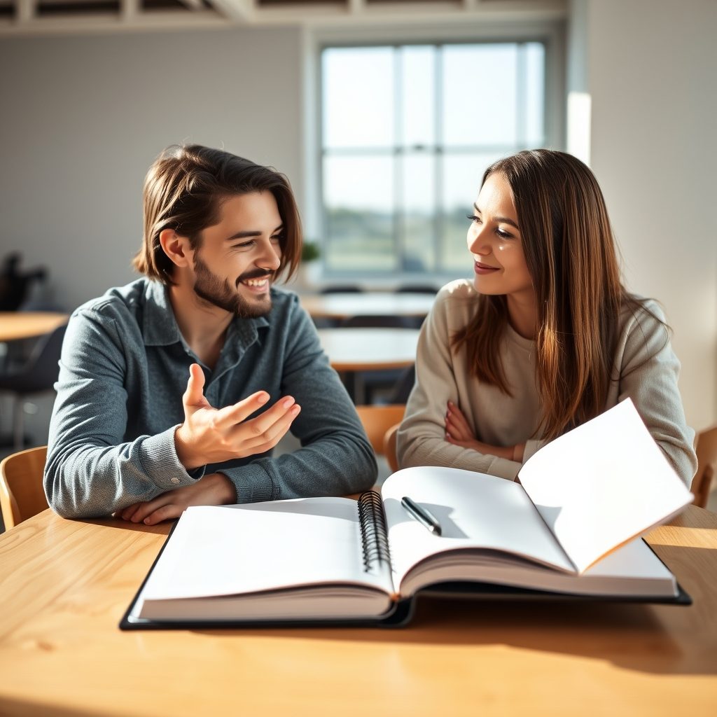 التحدث عن المستقبل والتخطيط