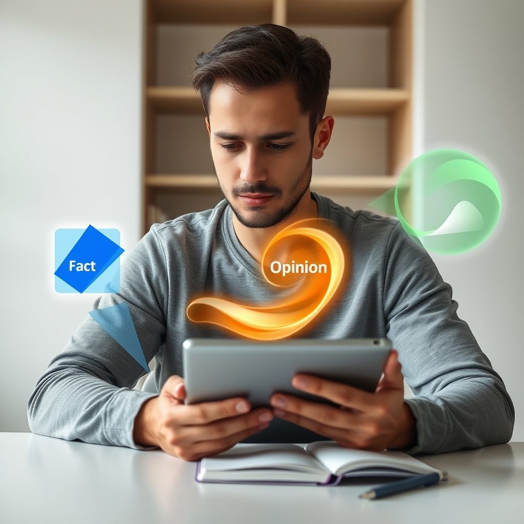 التمييز بين الحقيقة والرأي والتأويل