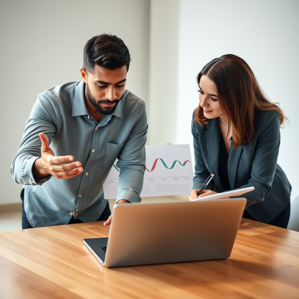 إعداد خطة عمل والعرض عليها