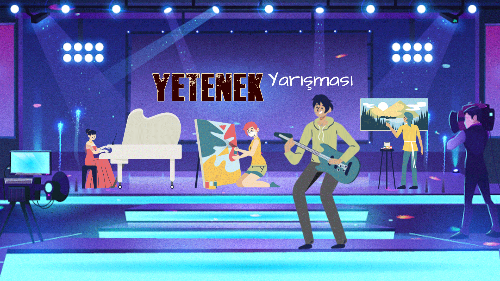 مسابقة المواهب Yetenek Yarışması  – الدرس الثاني والعشرون